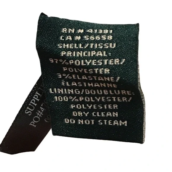 Ralph Lauren dress sz 10 sleeveless midi blue white artisan print classy elegant - Picture 10 of 11